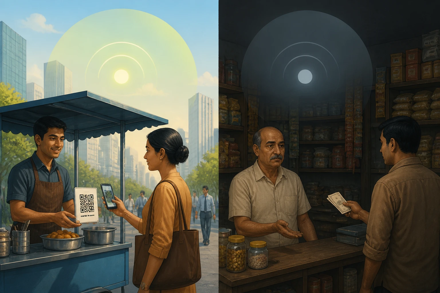 Why Your Favorite Street Food Vendor Might Soon Accept UPI But Your Local Kirana Store Won't
