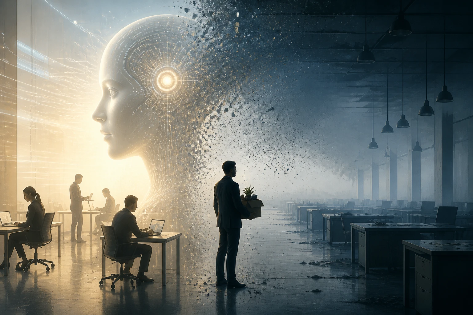 The AI Job Apocalypse: Why 6.7% of Positions Vanished in One Year