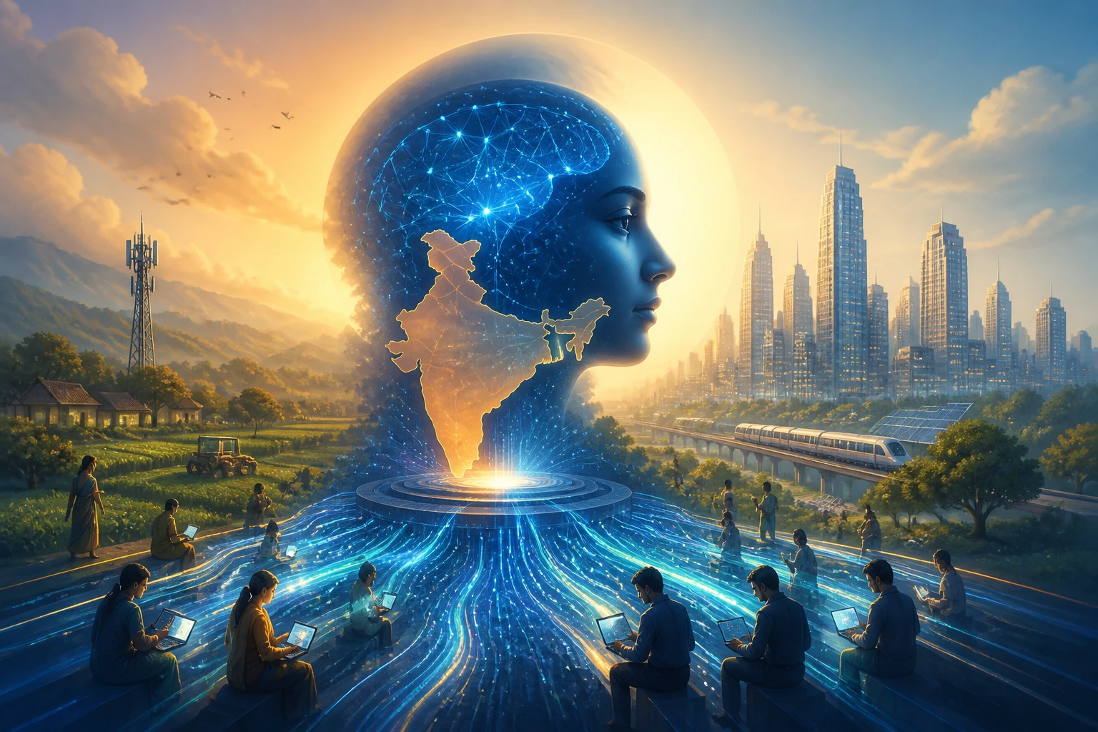 India's AI Revolution: Big Tech Invests Tens of Billions in Digital India Push