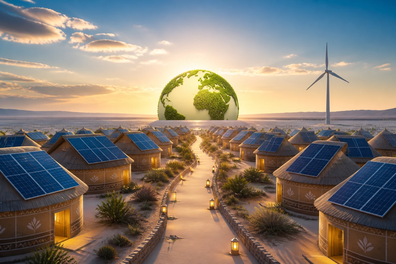 World's Longest Solar Village: Dhordo Goes 100% Green