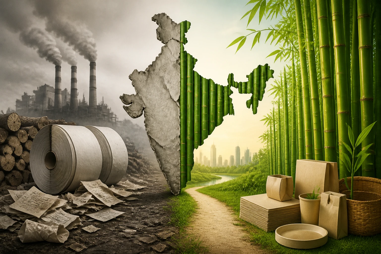India's new bamboo economy could kill the paper industry (And Save It Too)