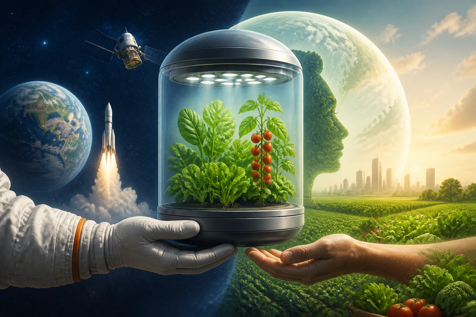 ISRO's Space Vegetable Program is Solving Earth's Food Crisis