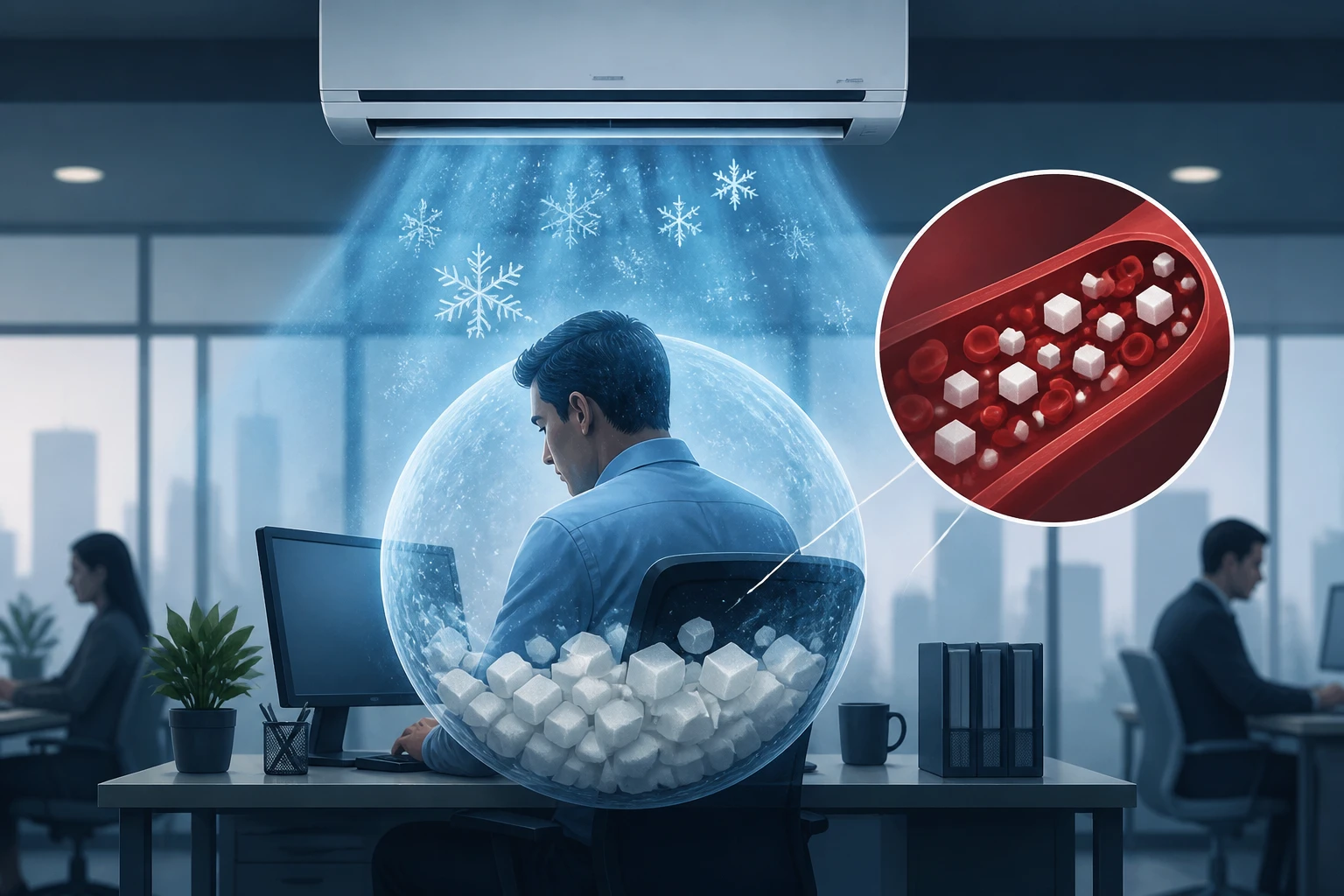 Your Office AC is Making You Diabetic (And Science Just Proved It)
