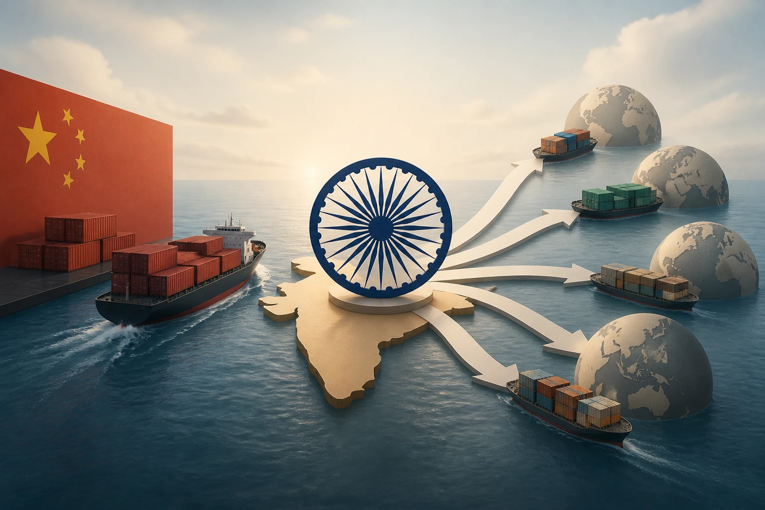 India’s Export Strategy Is Becoming Less China-Dependent