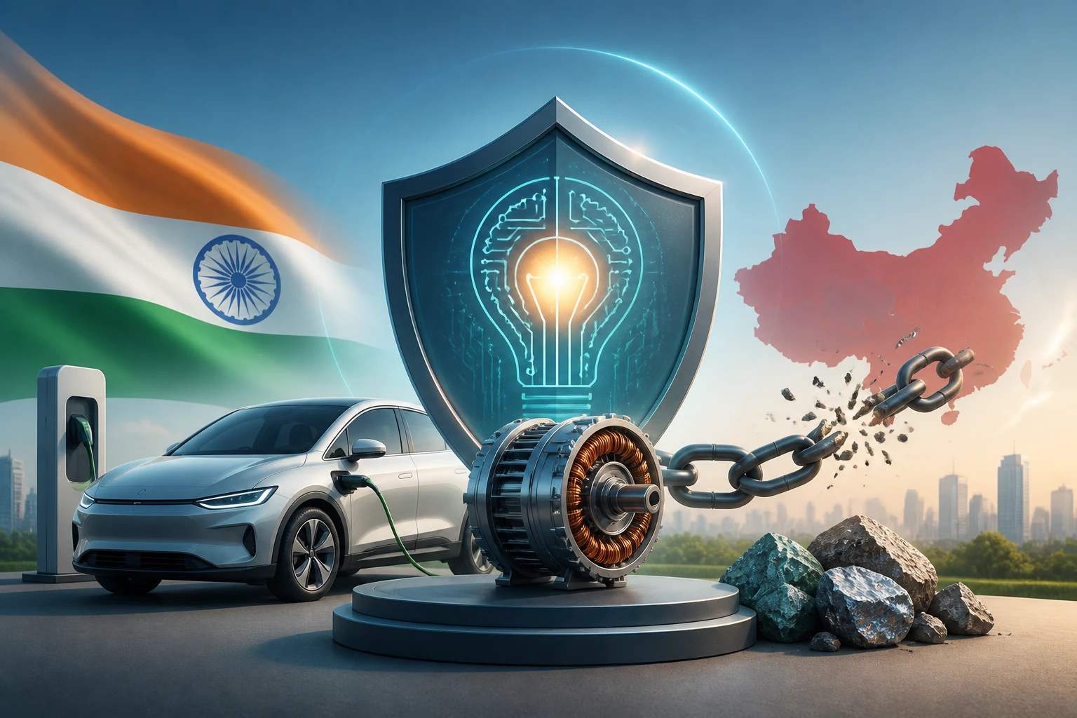Indian Startup Patents Tech to Cut EV Reliance on Chinese Rare Earths