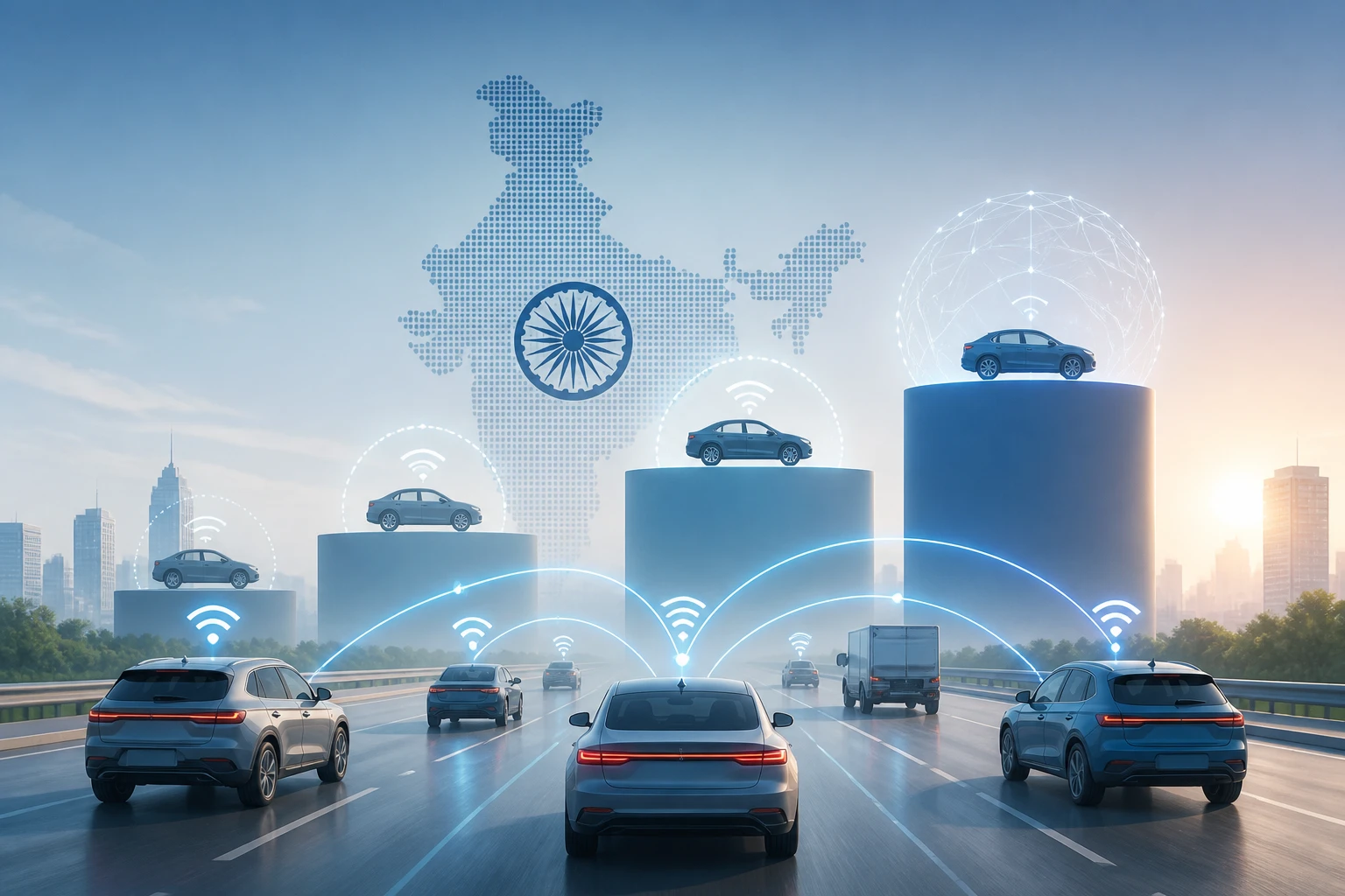 India Plans Phased Vehicle-to-Vehicle (V2V) Communication Integration by 2027