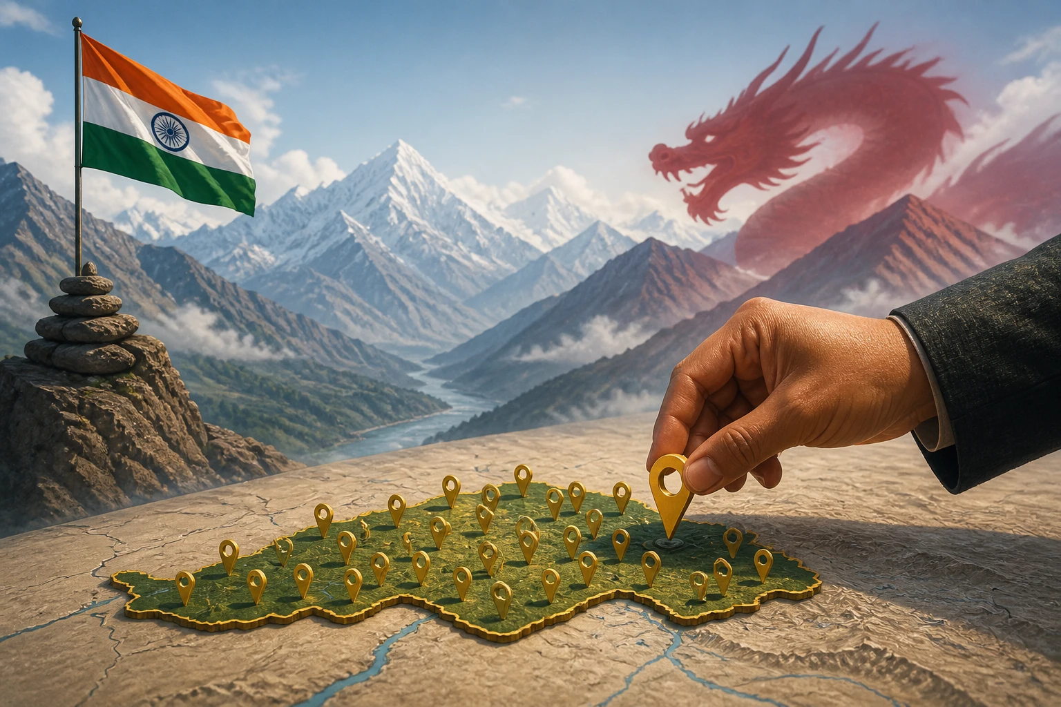 Countering Beijing: India Assigns Official Names to 27 Strategic Arunachal Sites