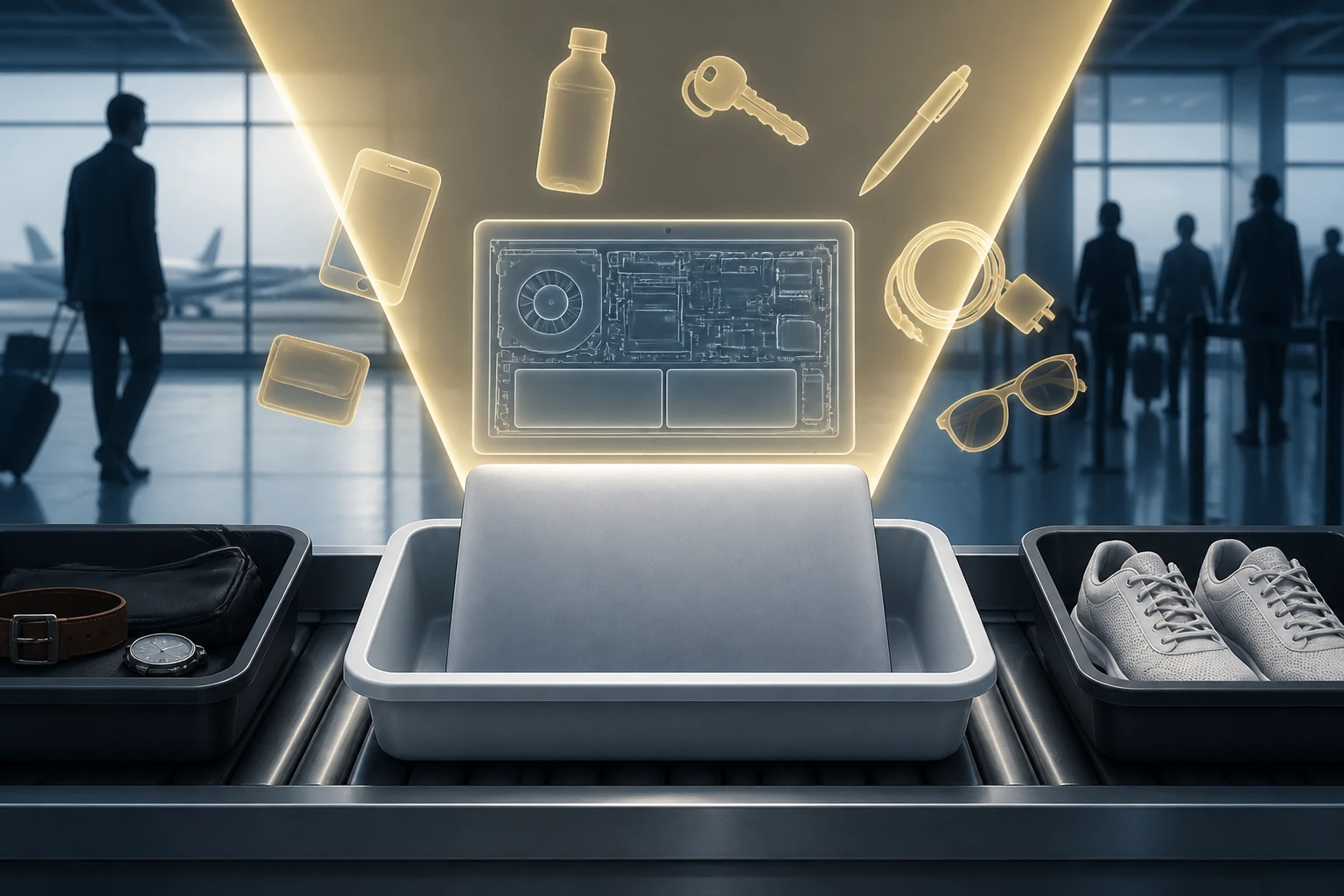 The Real Reason Laptops Come Out at Airport Security