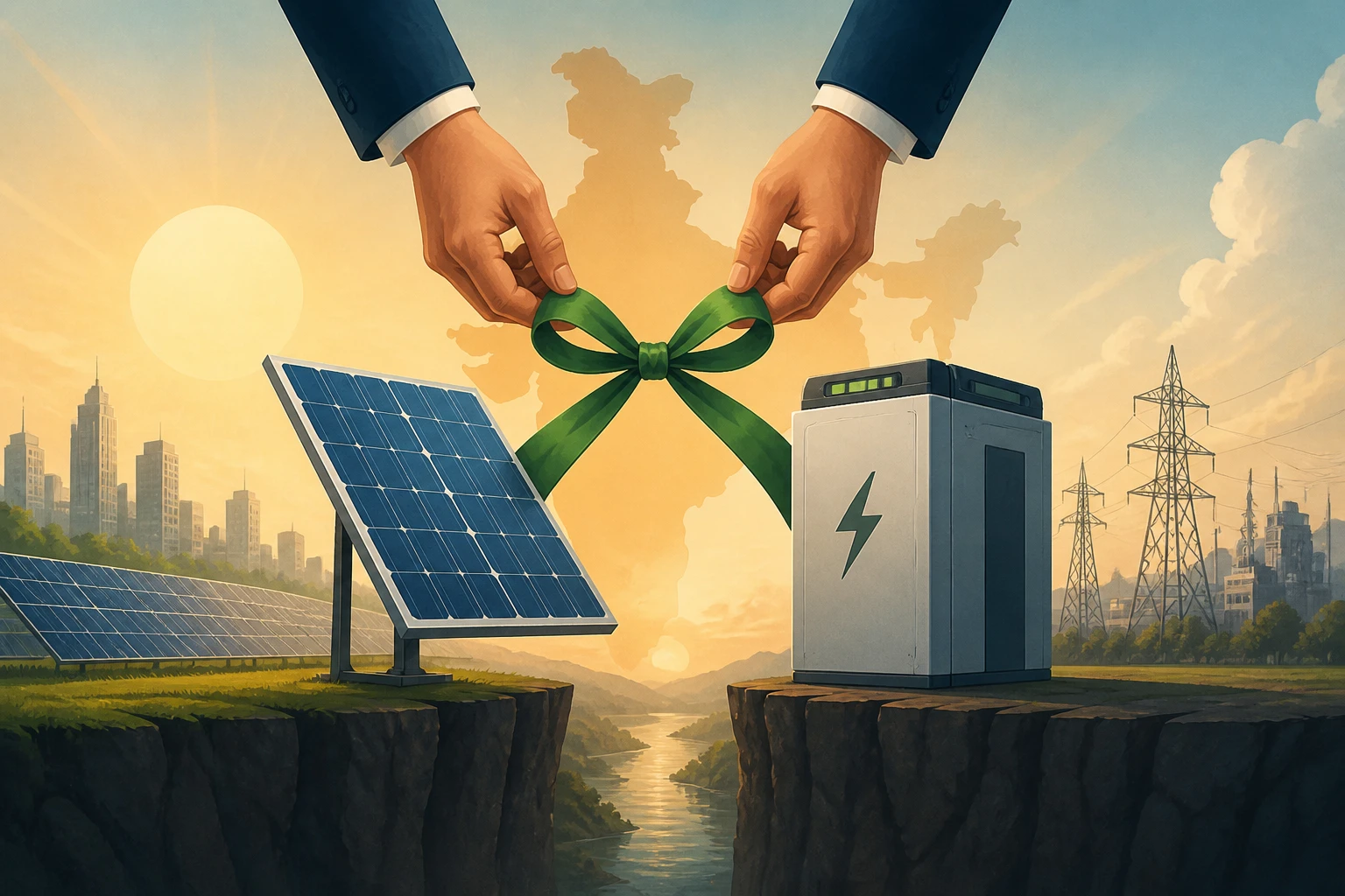 Why India’s Solar Industry Wants Batteries Linked to Subsidies